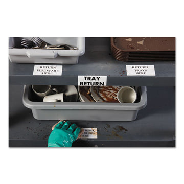 DYMO® Lw Durable Multi-purpose Labels, 1" X 3.5", White, 700-roll freeshipping - TVN Wholesale